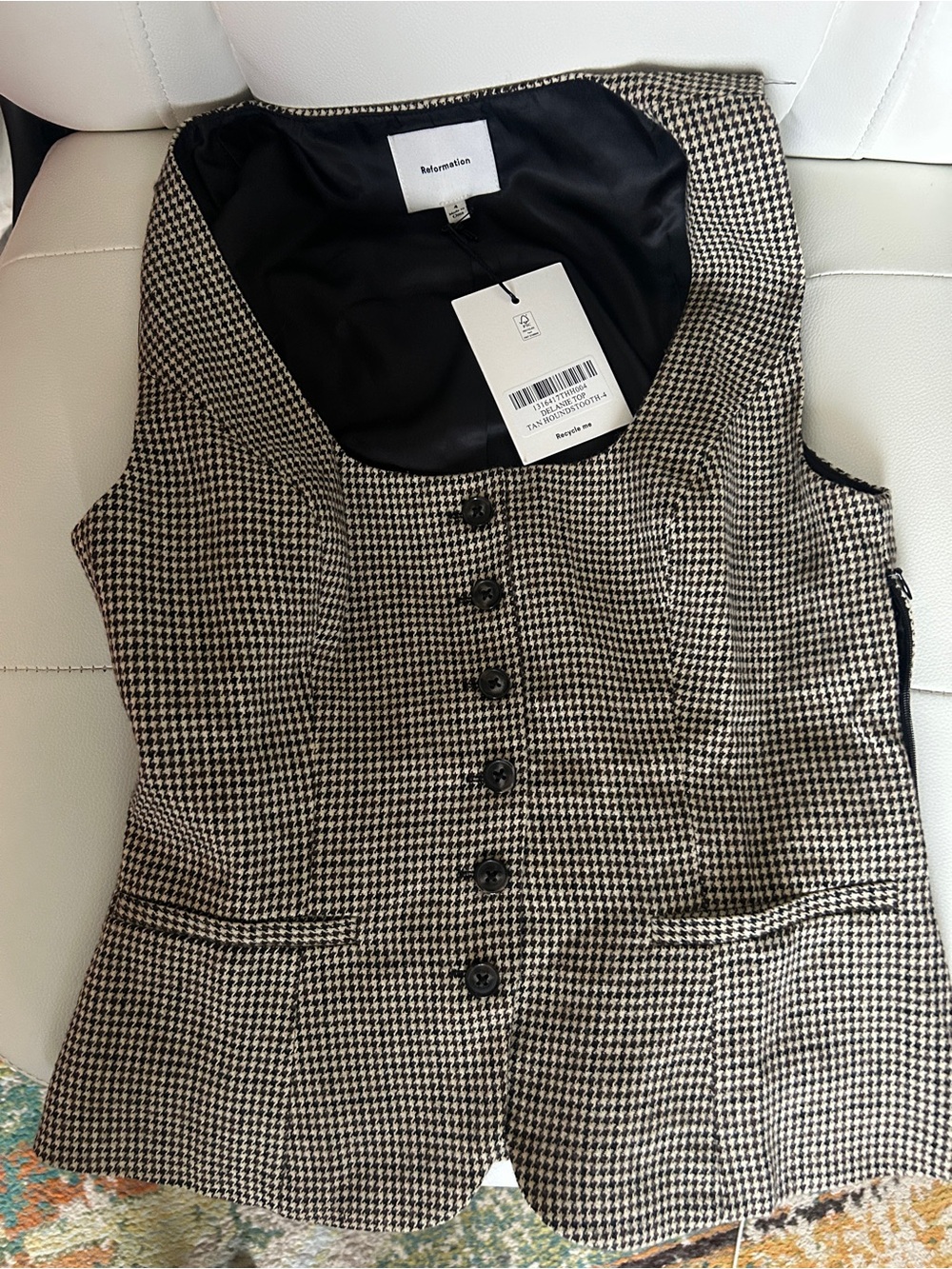 Reformation Delanie Top Vest